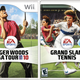Wii Tiger Woods And Grand Slam Tennis Scootch Up A Week